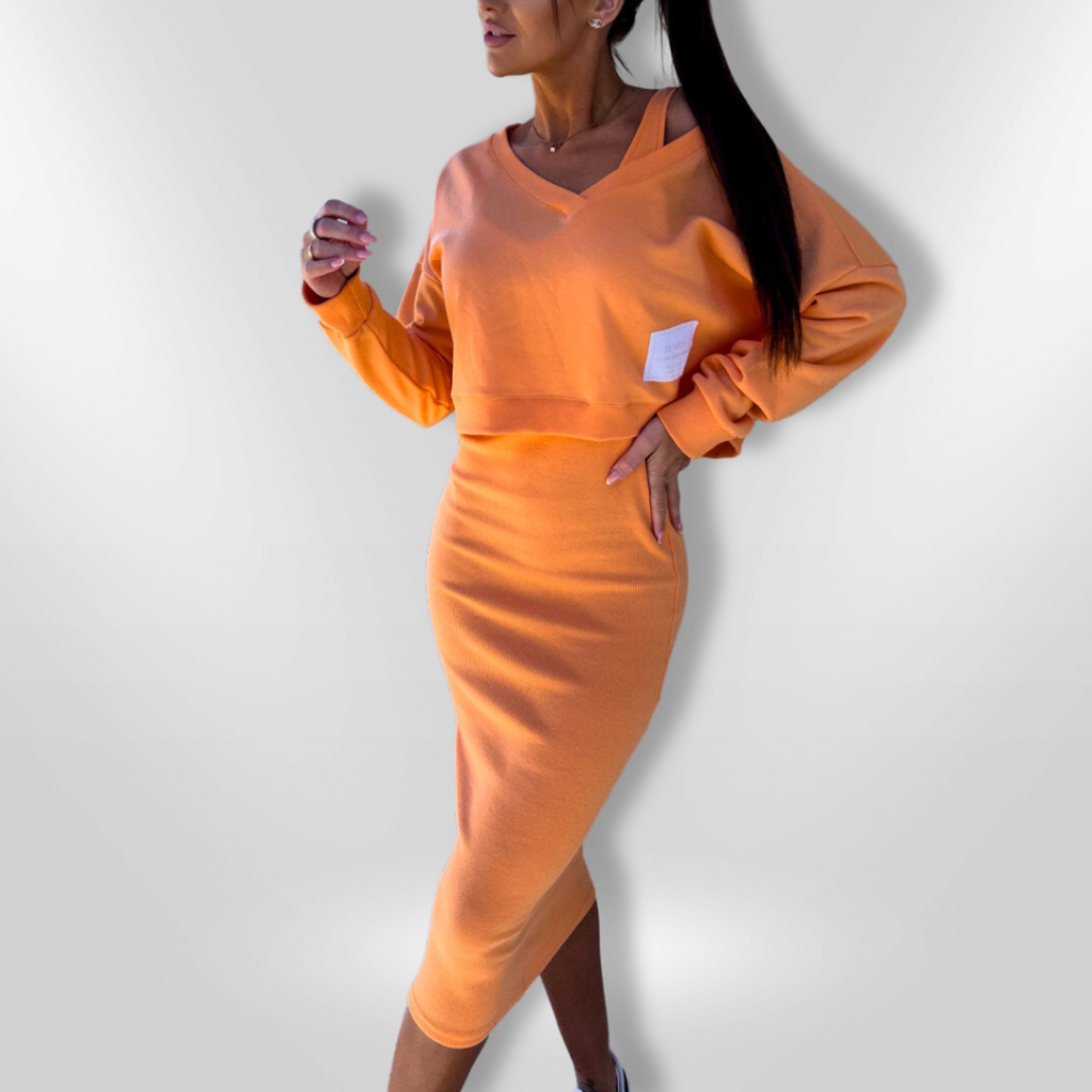 LUCIE | Robe et Sweatshirt