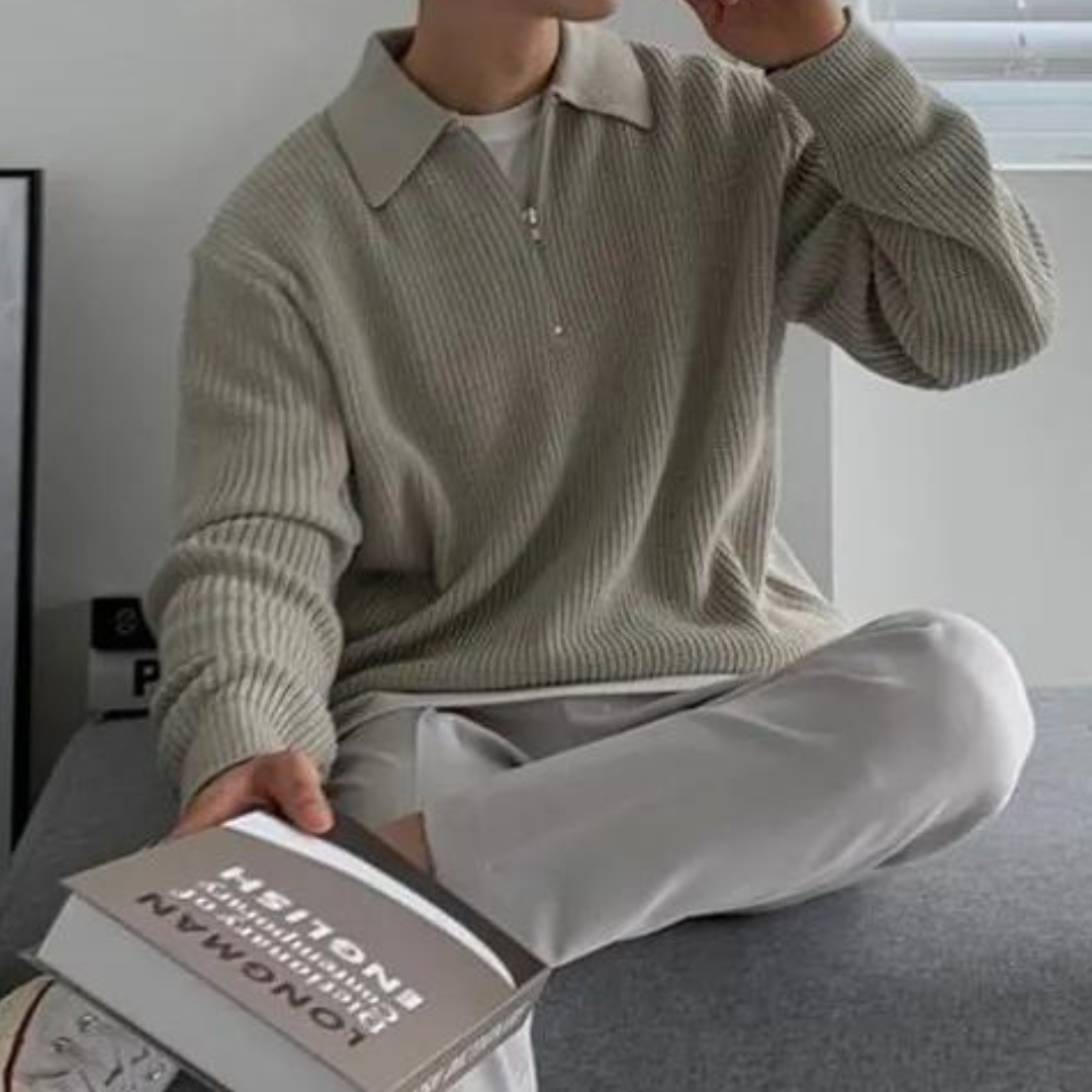 Laurent™ | Pull demi-zippé Julius