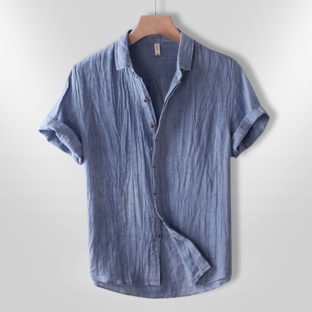 WELLINGTON | Chemise en lin à manches courtes