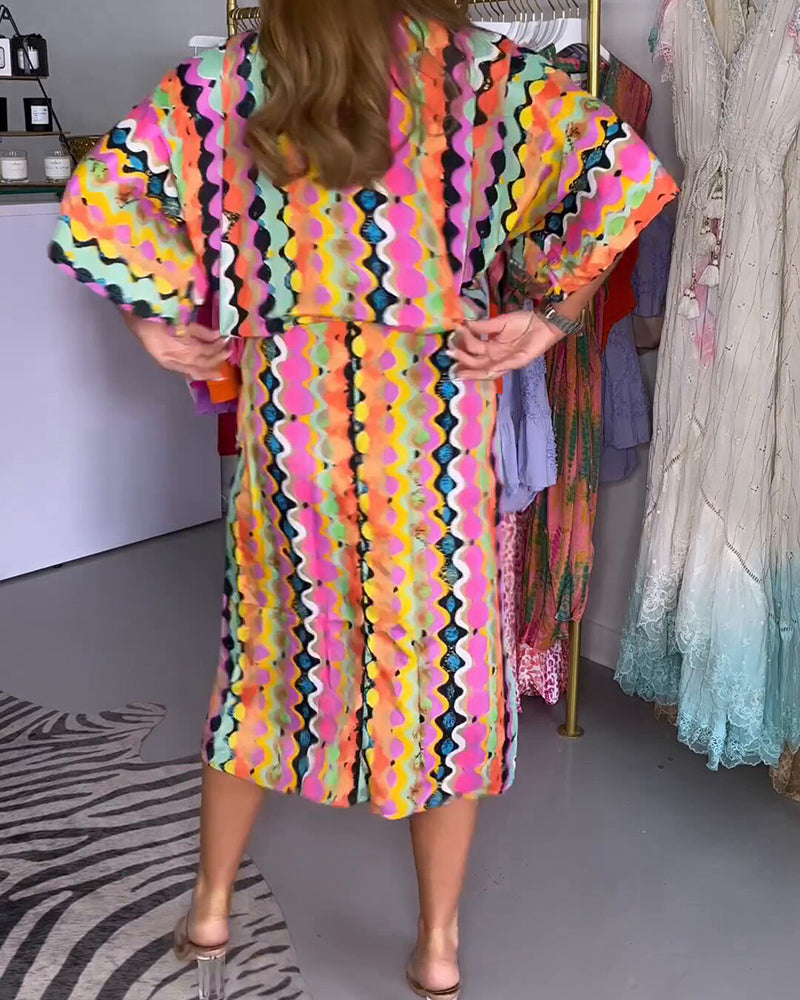 Amaris - V-hals jurk