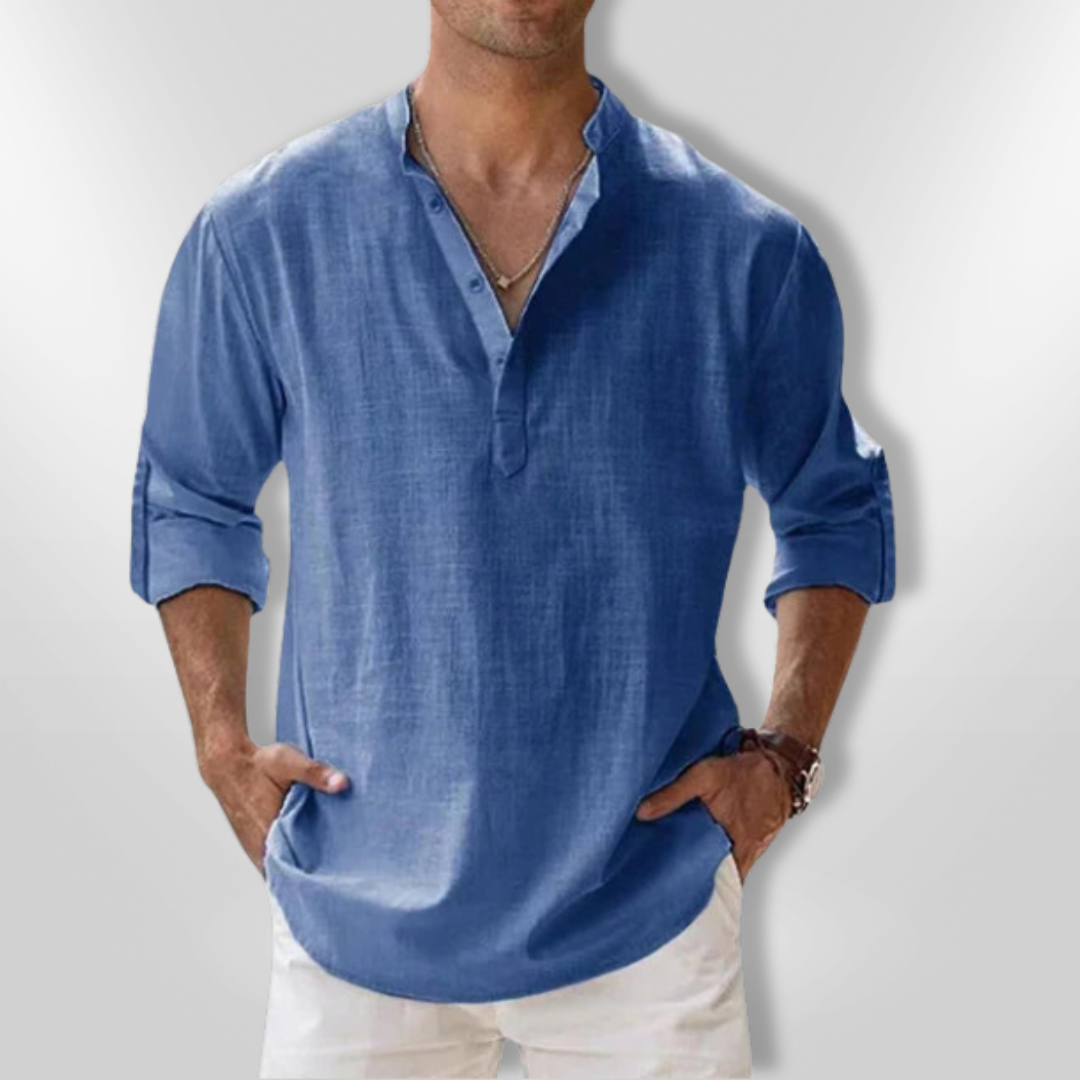 ADOLF | Polo en lin pour homme