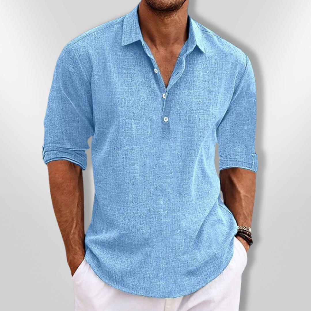 TYLER | Chemise en lin décontractée