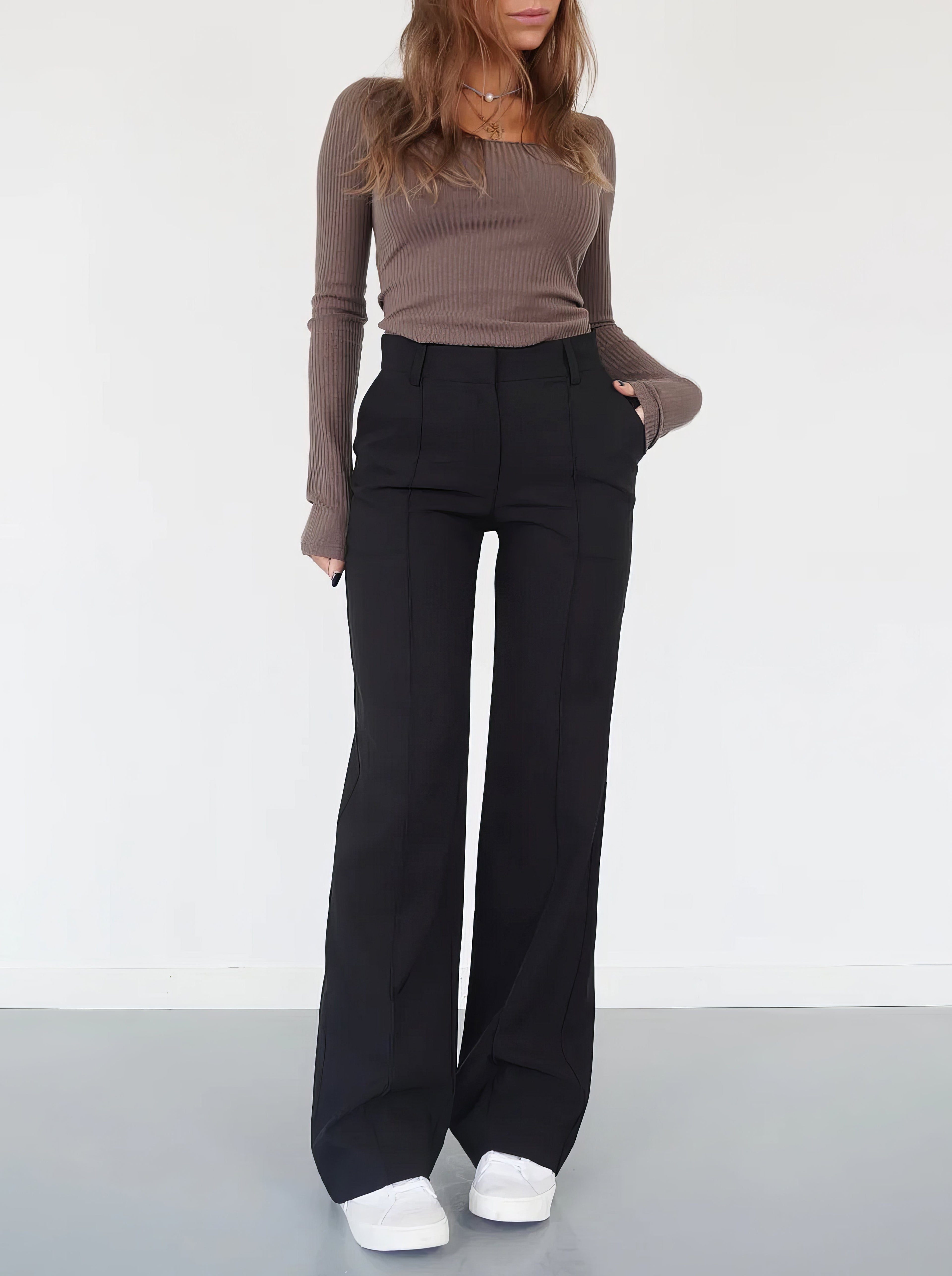 Virginie | Pantalon large élégant et flatteur