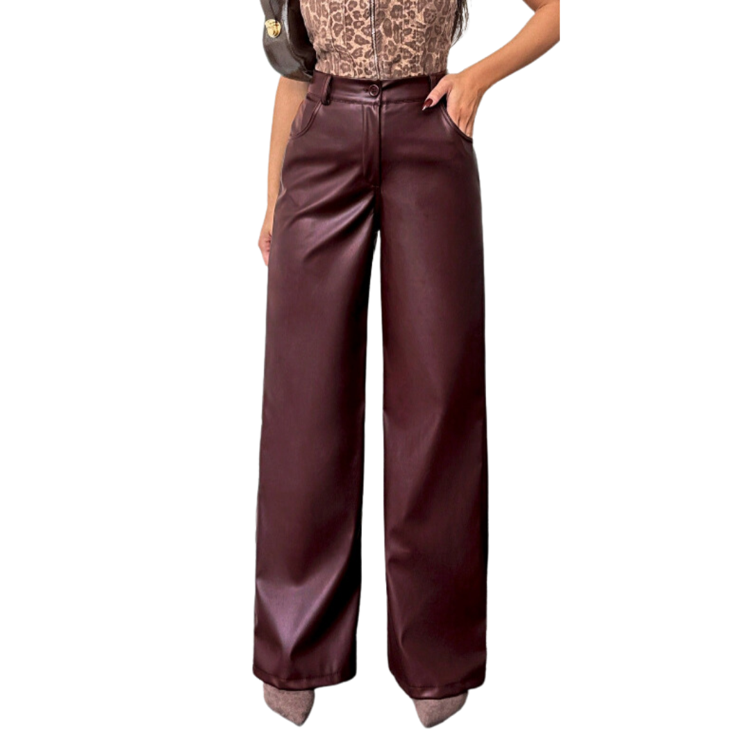 Bianca | Le Pantalon en Cuir Luxe Bianca