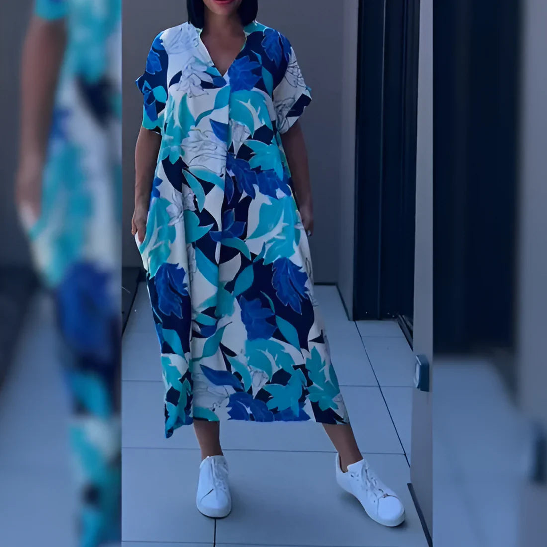 Elara™ | Robe Fluide Éclat d’Été