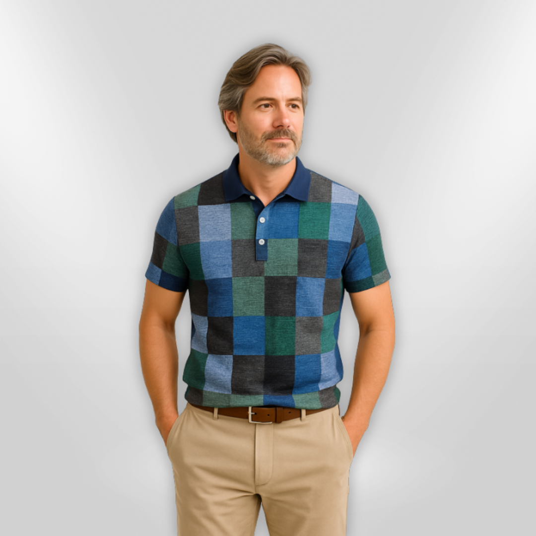 BENJAMIN | Polo à carreaux