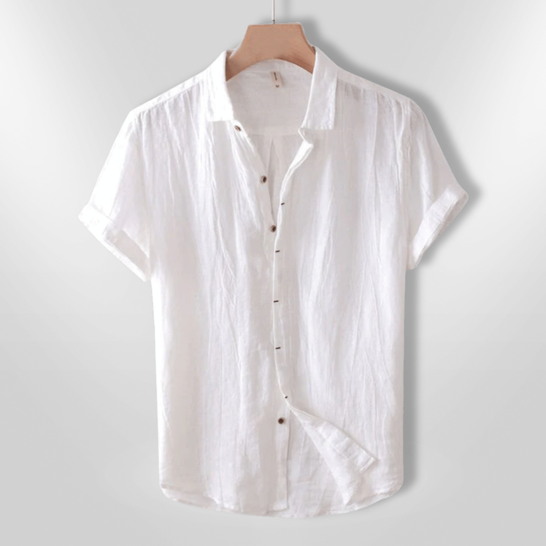 WELLINGTON | Chemise en lin à manches courtes