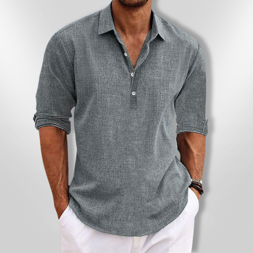 TYLER | Chemise en lin décontractée