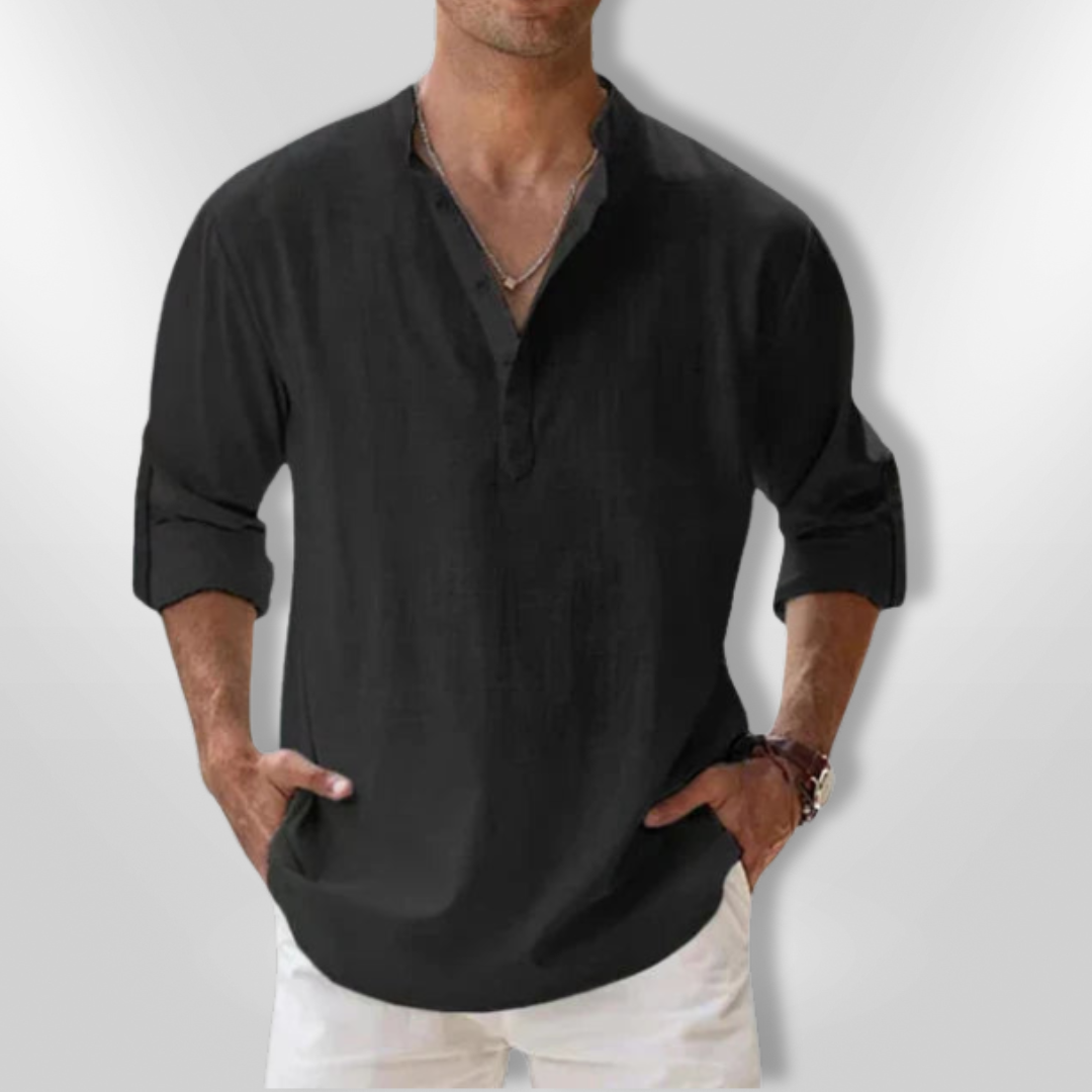 ADOLF | Polo en lin pour homme