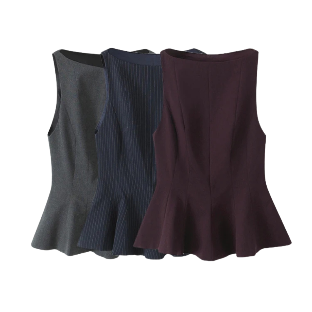 Celeste | Le Gilet Peplum