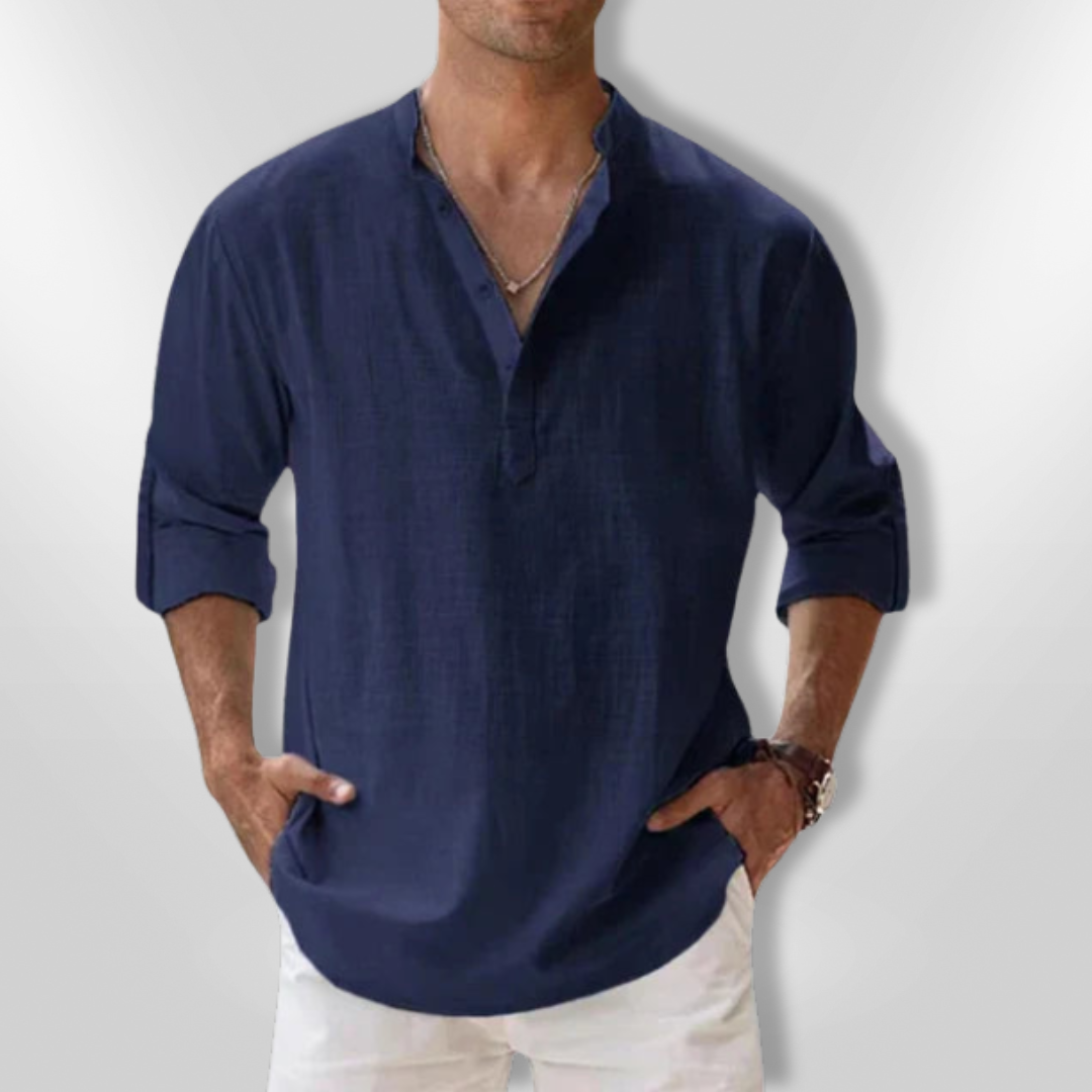 ADOLF | Polo en lin pour homme