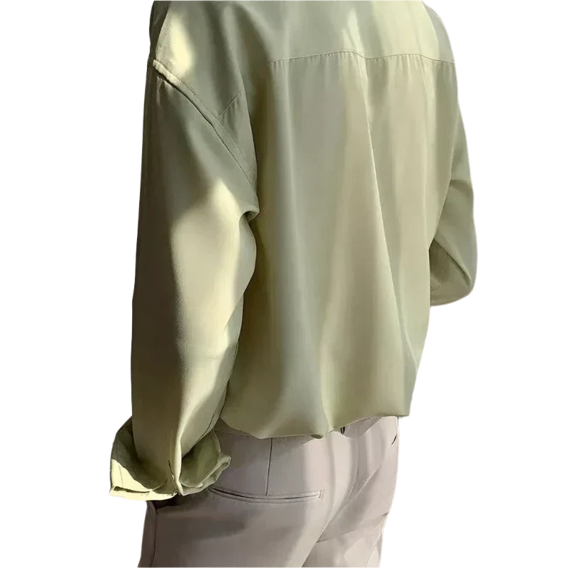 Laurent™ | Chemise Palms Springs - Vert Clair