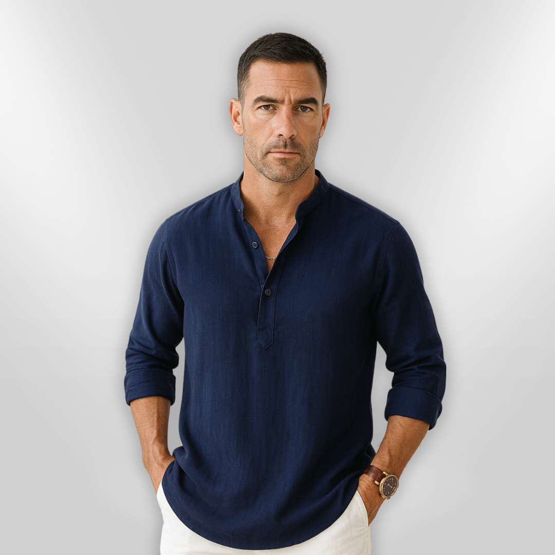 ADOLF | Polo en lin pour homme