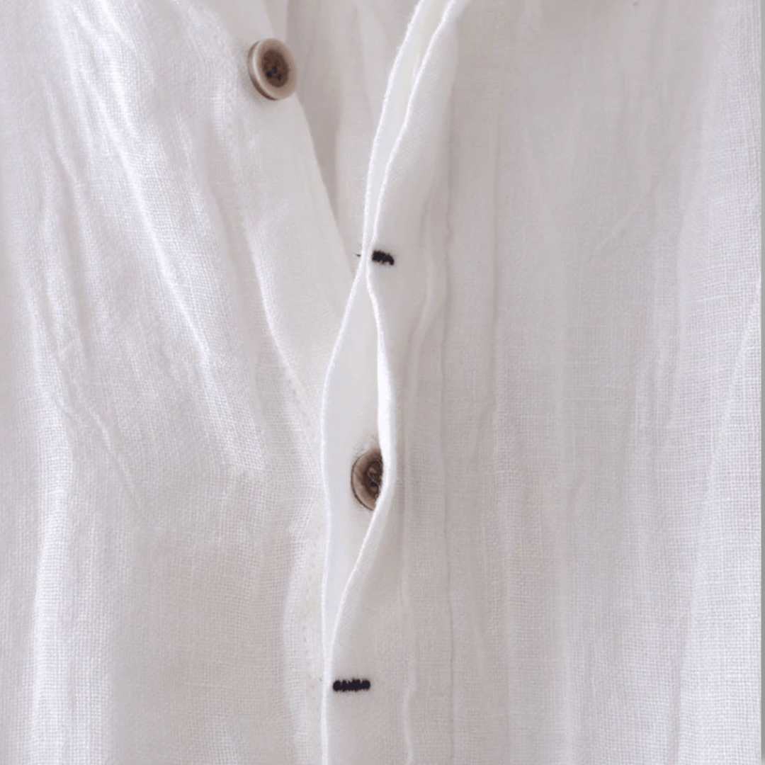 WELLINGTON | Chemise en lin à manches courtes