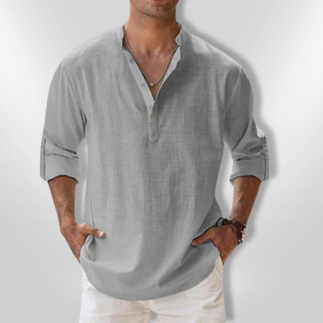 ADOLF | Polo en lin pour homme