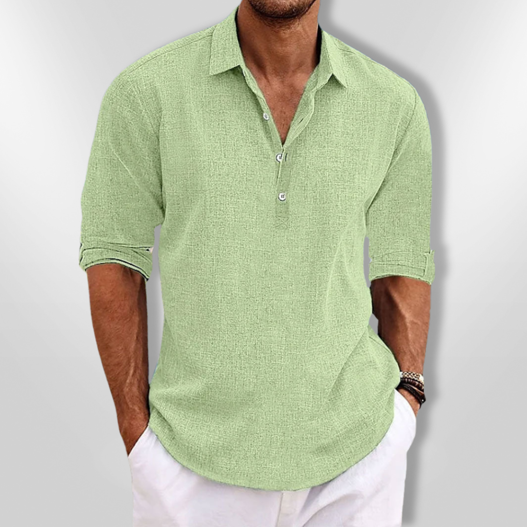 TYLER | Chemise en lin décontractée