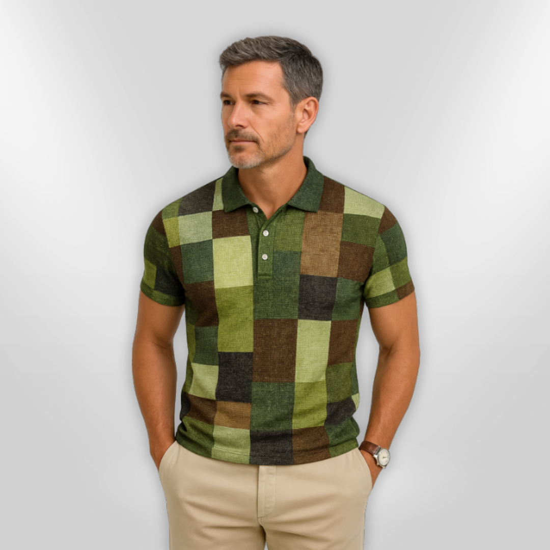 BENJAMIN | Polo à carreaux