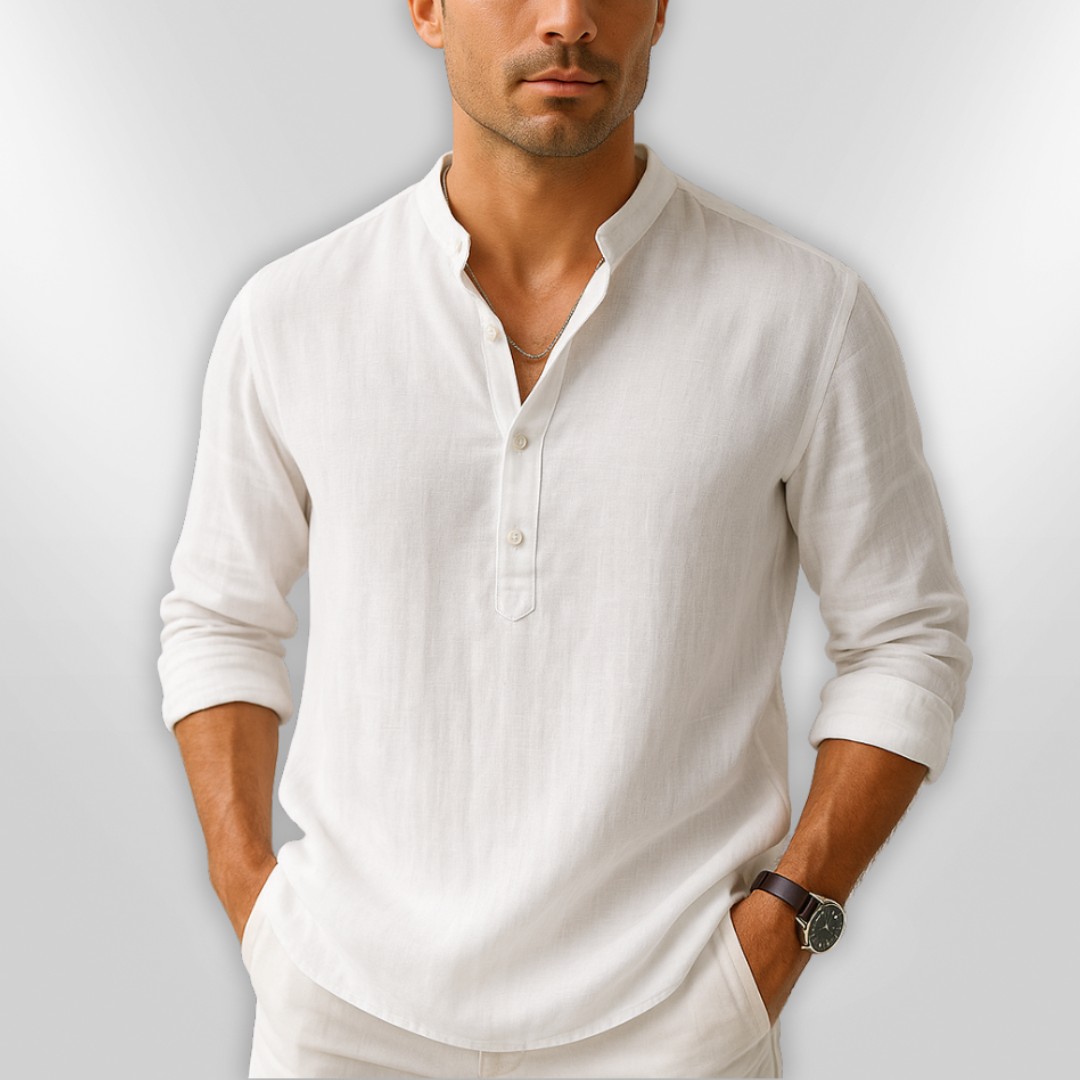 ADOLF | Polo en lin pour homme