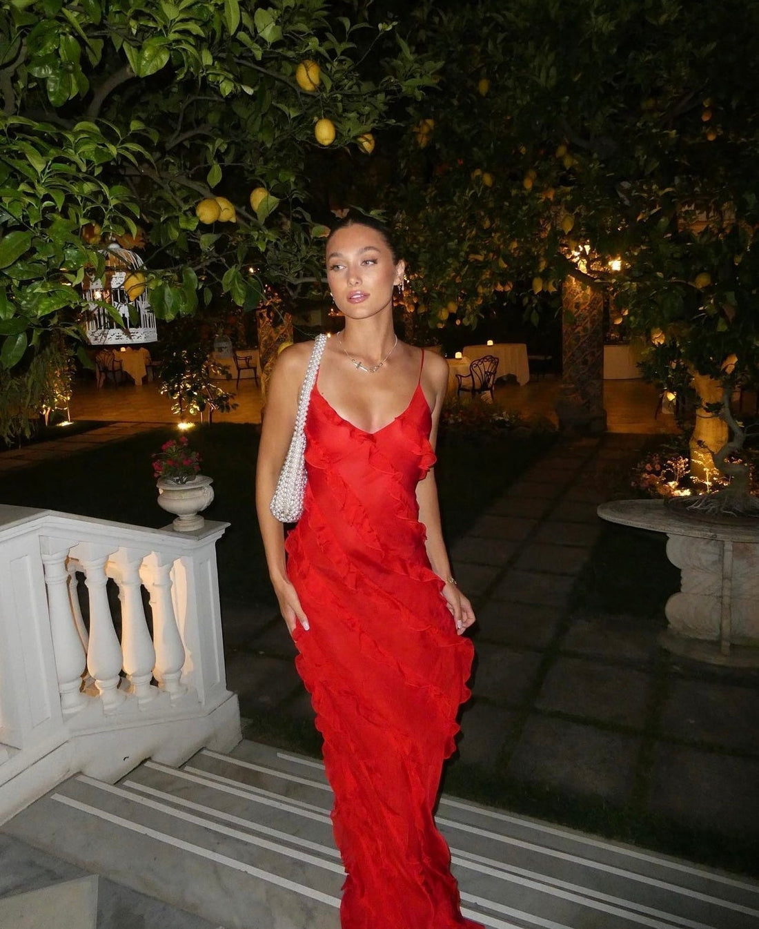 Zara - Robe avec volants