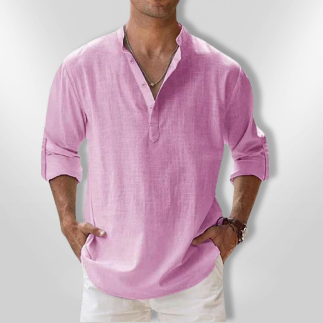 ADOLF | Polo en lin pour homme