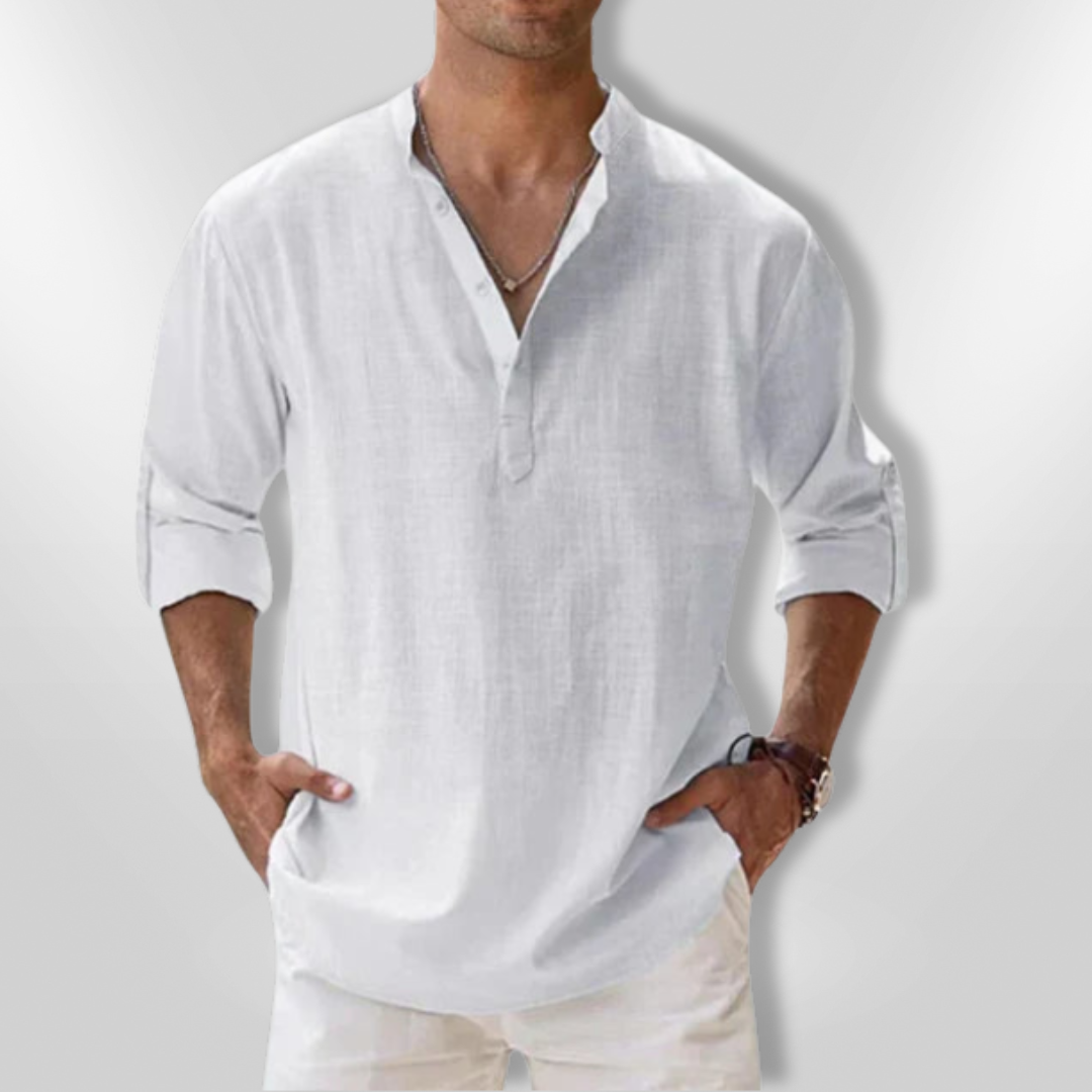 ADOLF | Polo en lin pour homme