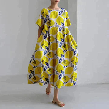 Calliope - Elegante jurk met bloemenpatroon
