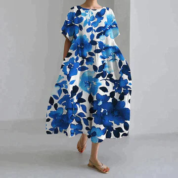 Calliope - Elegante jurk met bloemenpatroon