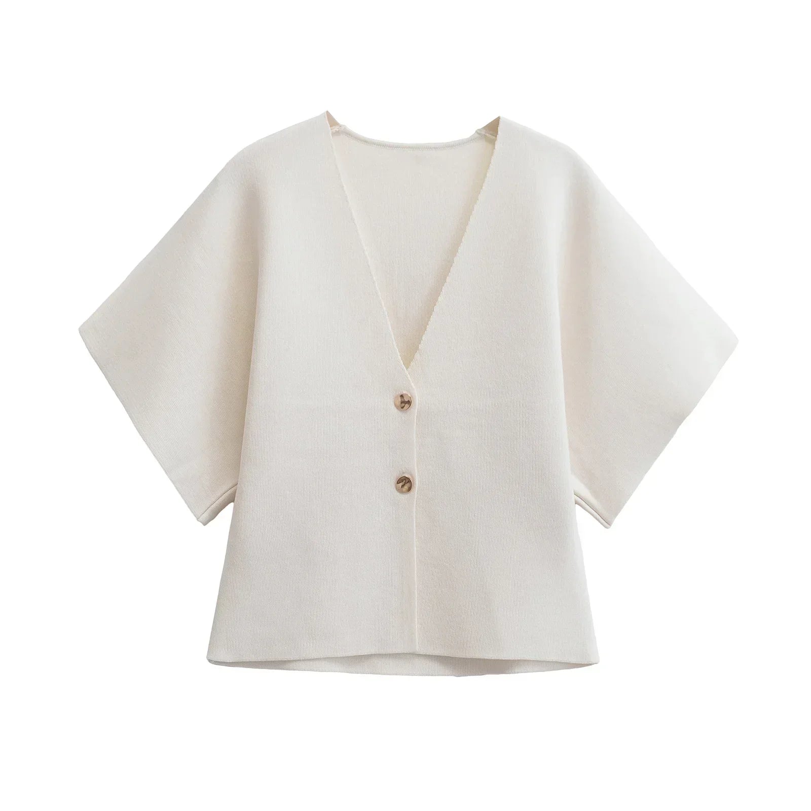 Francette | Blouse Boutonnée Minimaliste Chic