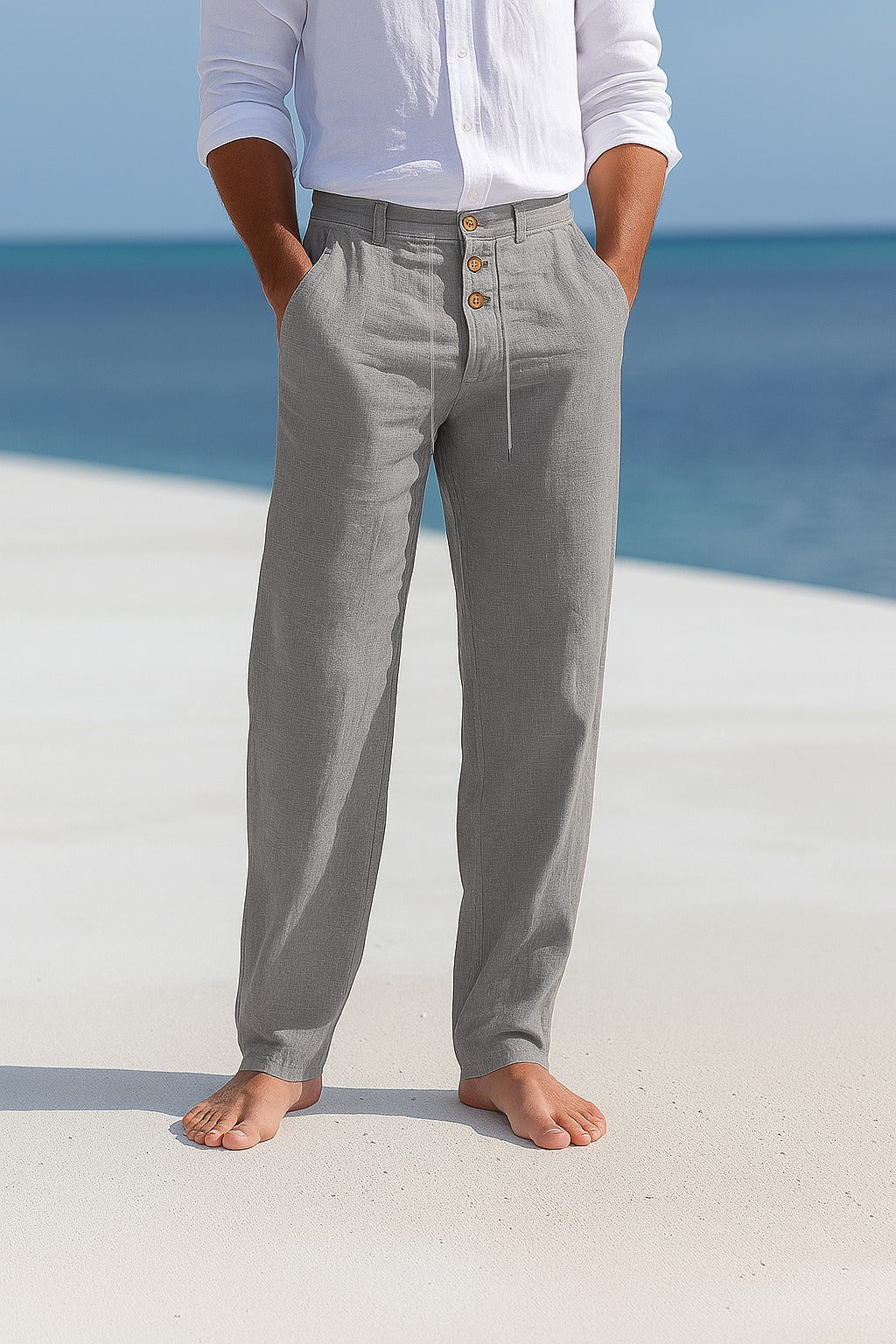 Coastal Comfort Linnen Broek