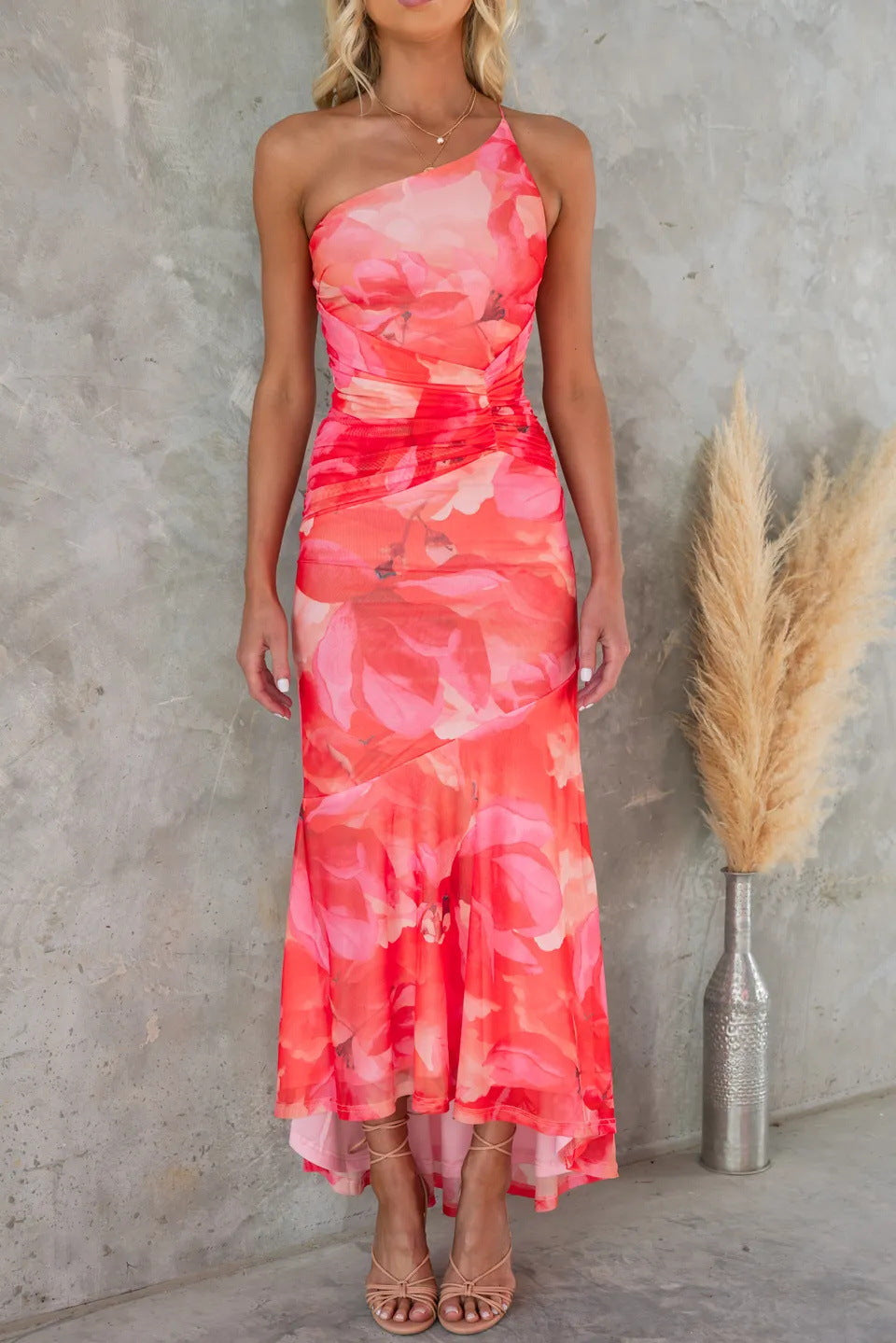 Xanthe™ | Geplooide Zomerjurk