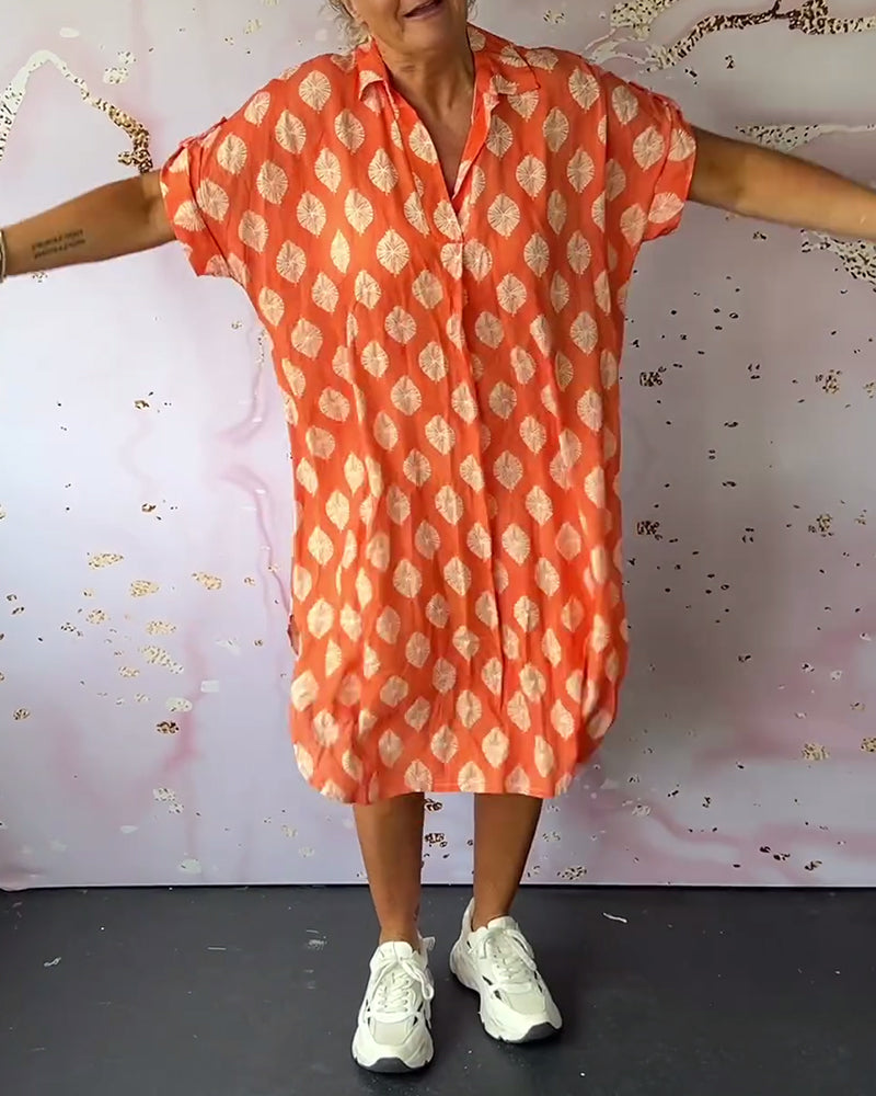 Lisette™ | Robe Chemise Fluide et Moderne