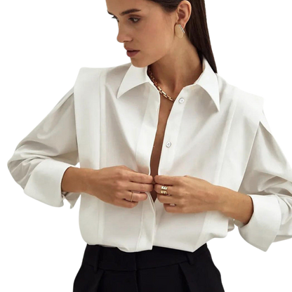 Camille | Blouse Boutonnée Oversize