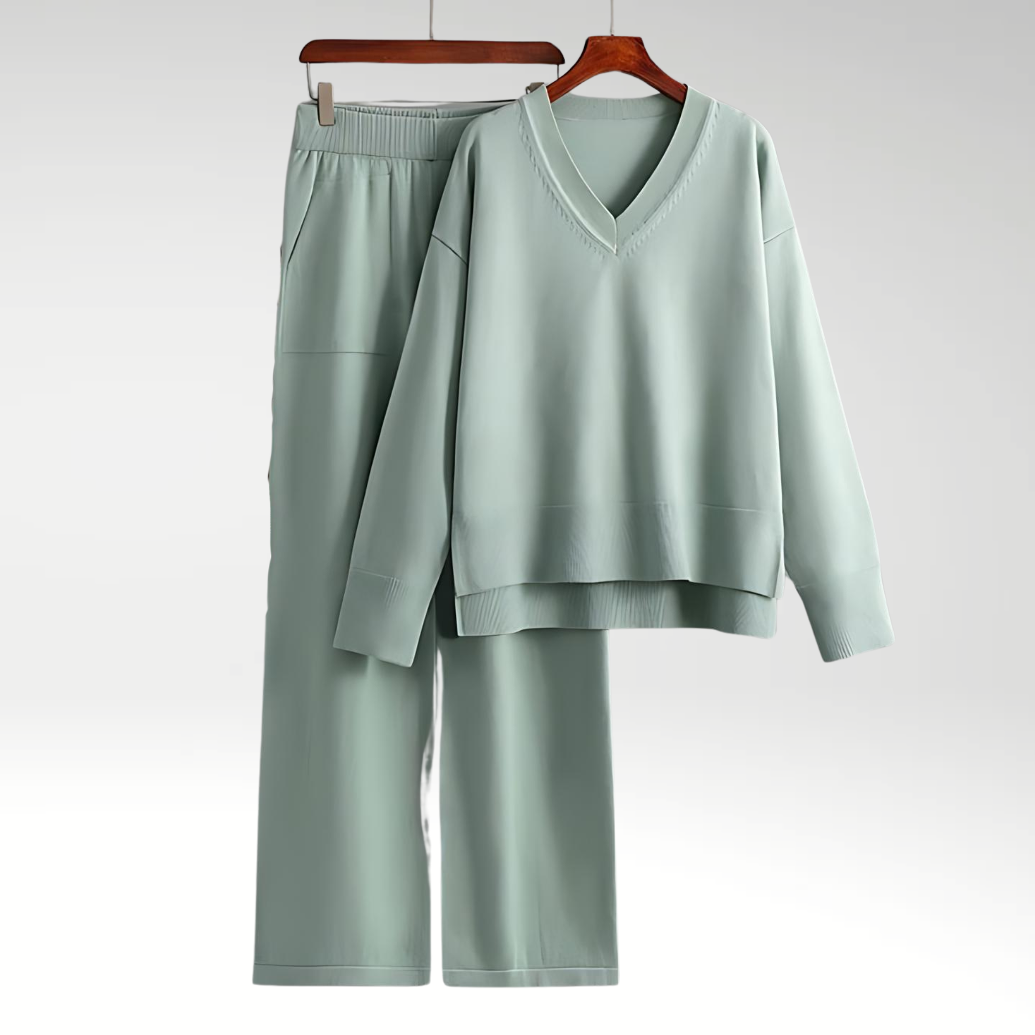 Dupont™ | Luxe Ensemble Deux Pièces Col V