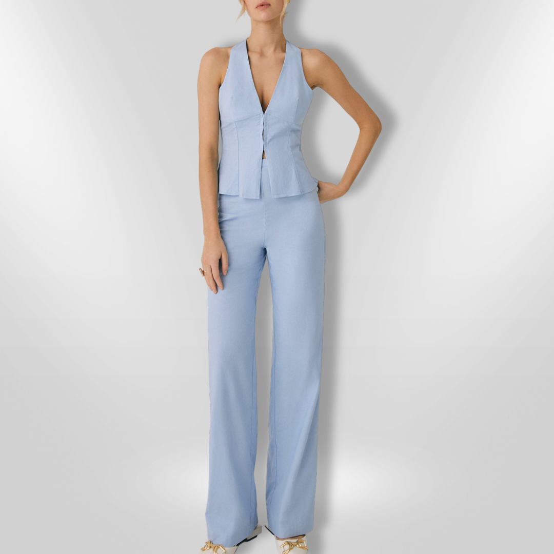 EMMA | Ensemble Pantalon Droit