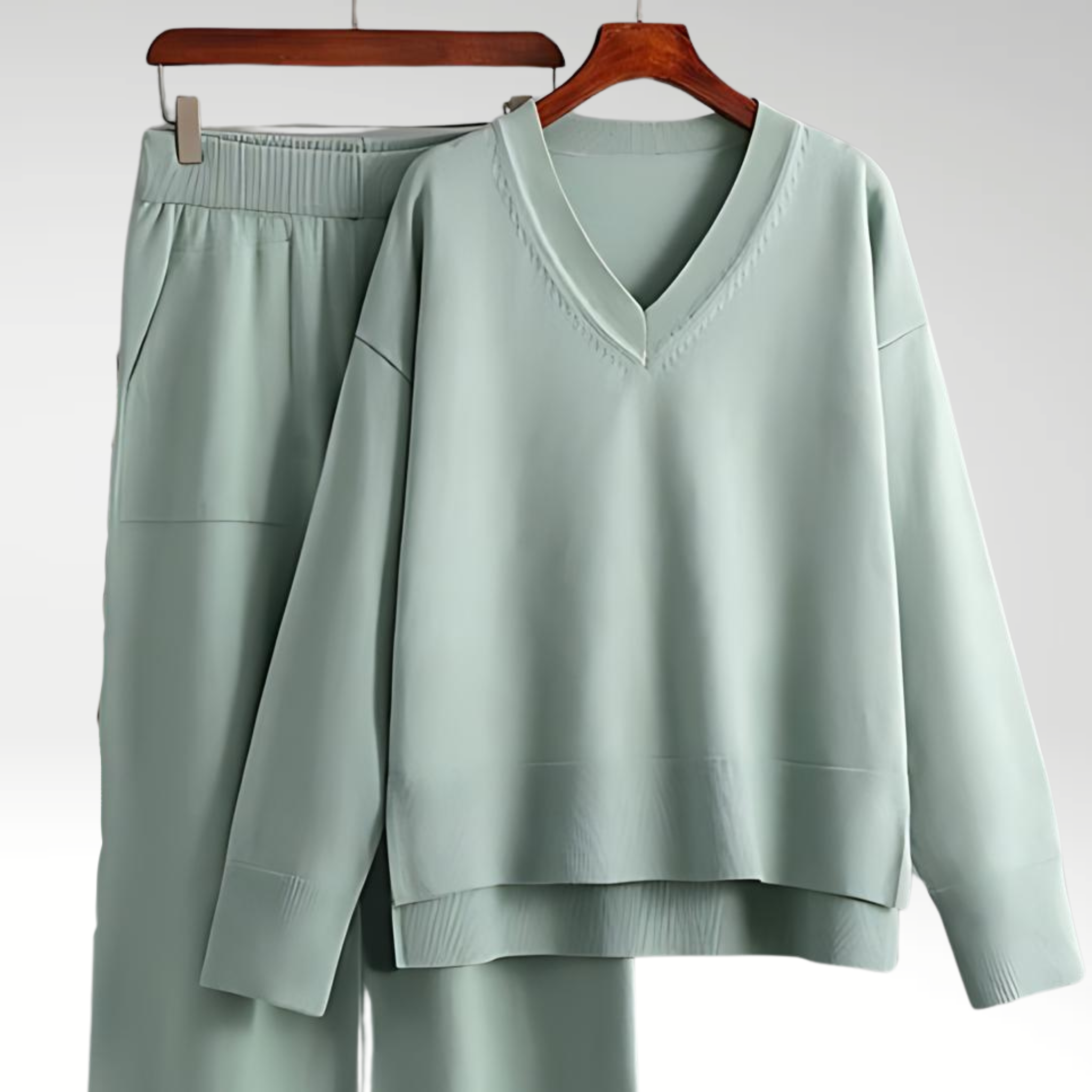 Dupont™ | Luxe Ensemble Deux Pièces Col V