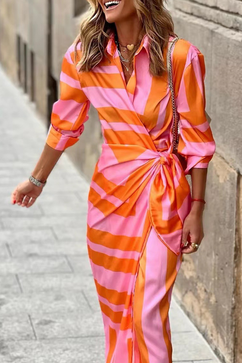 Helmi -| Lente Zomer Mode Print Rok Jurk
