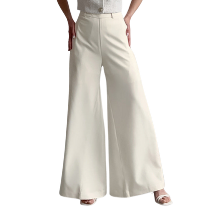 Yasmine | Pantalon Large Élégance Intemporelle