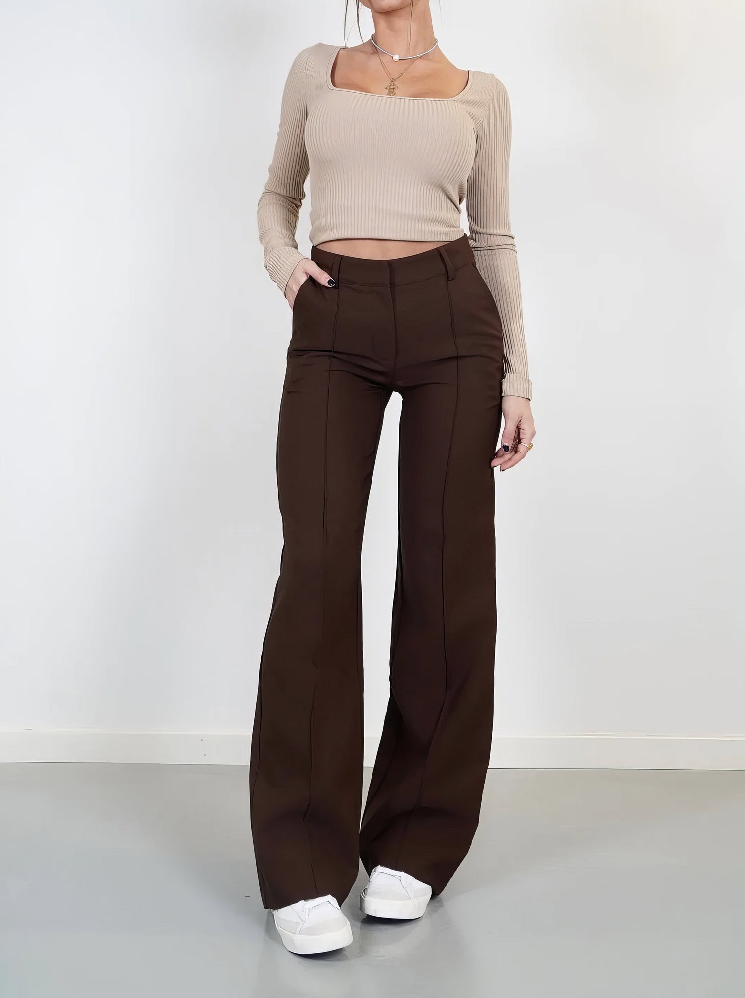 Virginie | Pantalon large élégant et flatteur