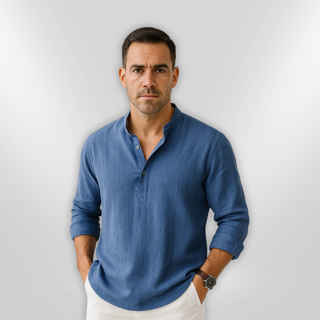 ADOLF | Polo en lin pour homme