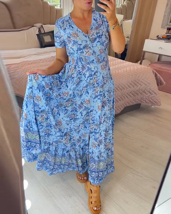 Sofia™ | Robe Bohème Ciel d’Été