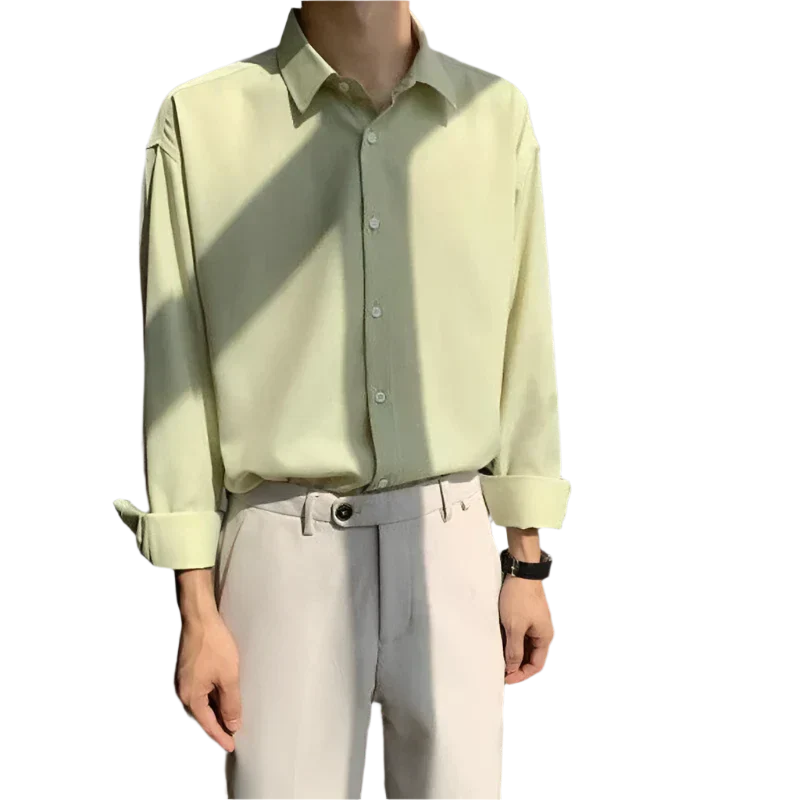 Laurent™ | Chemise Palms Springs - Vert Clair