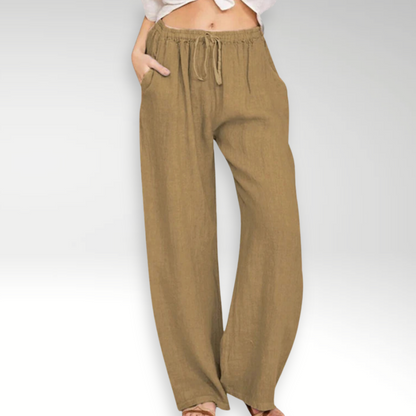 Éloïse | Pantalon confort à jambe large