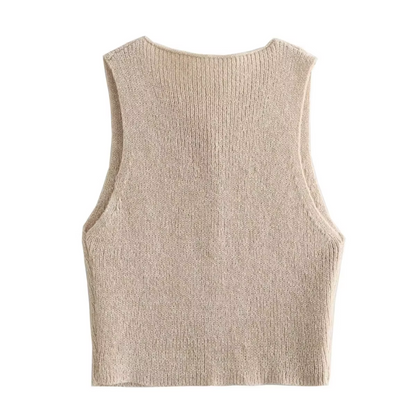 Camille | Le Gilet Tricot