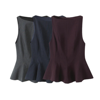 Celeste | Le Gilet Peplum