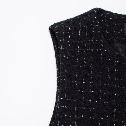 Charlotte | Le Gilet Luxe en Tweed