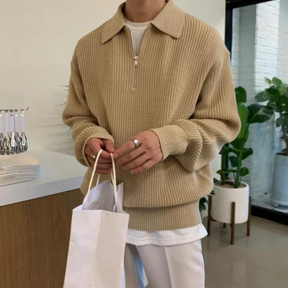 Laurent™ | Pull demi-zippé Julius