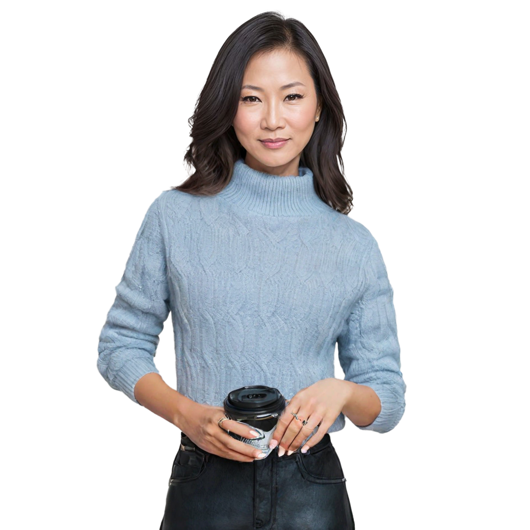 Victoire | Pull à col montant en maille