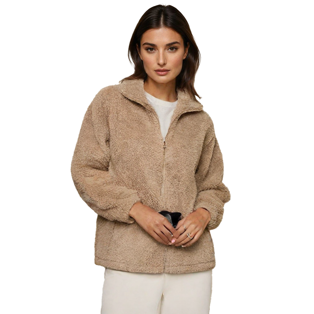 Axelle | Pull Teddy Chaud