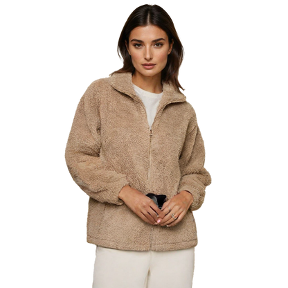 Axelle | Pull Teddy Chaud