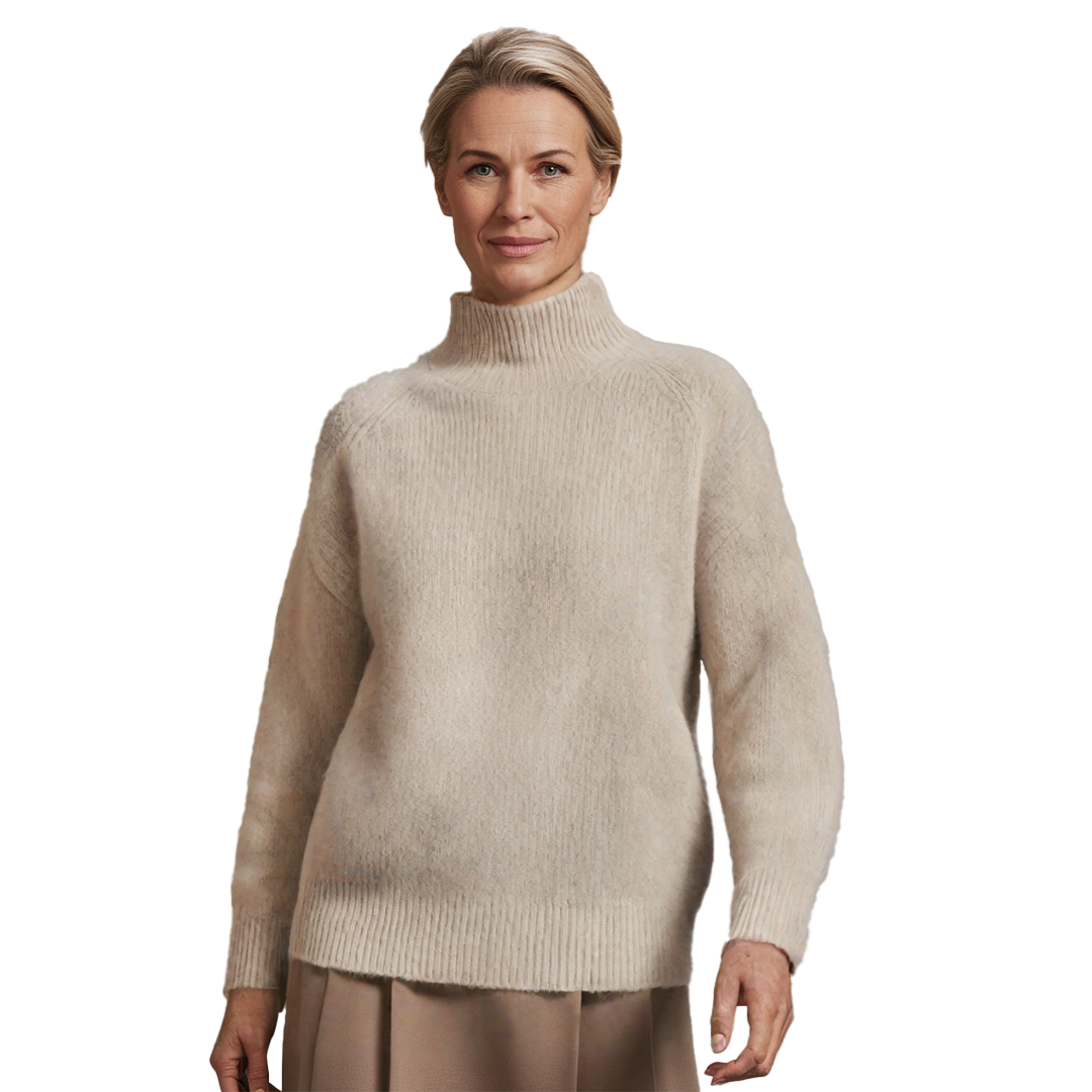 Faustina | Pull col roulé confortable
